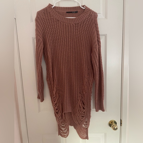 Blush Chunky Knit Sweater - Picture 2 of 7